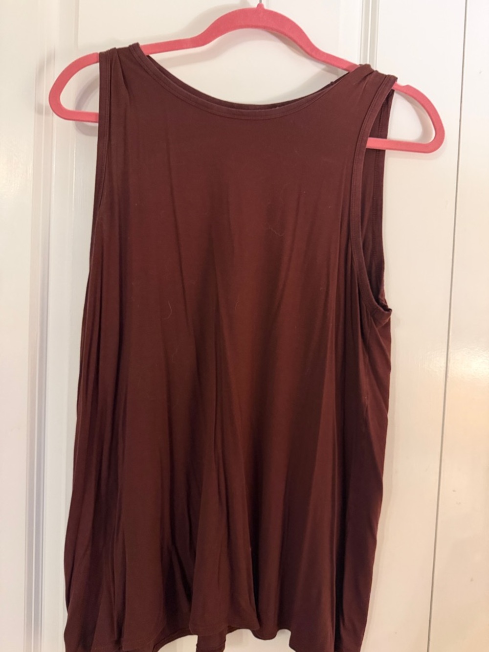 Old Navy Scoop Neck Tank Top - burgundy